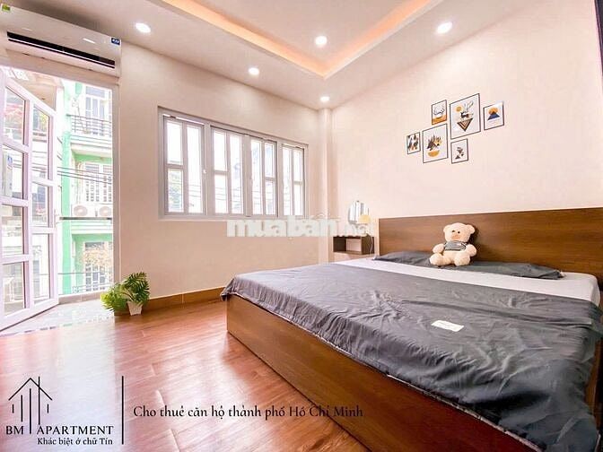 Phòng mới đầy đủ nội thất Khu Công Viên Hoàng Văn Thụ Tân Bình