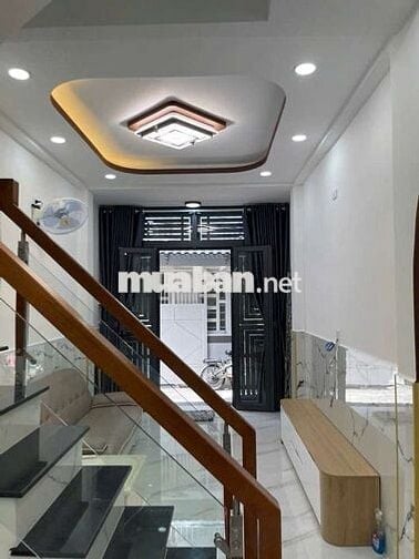 Nhà  đường Quang Trung p10 go vấp.- Dt:30m2- 3tầng - 3PN.3wc