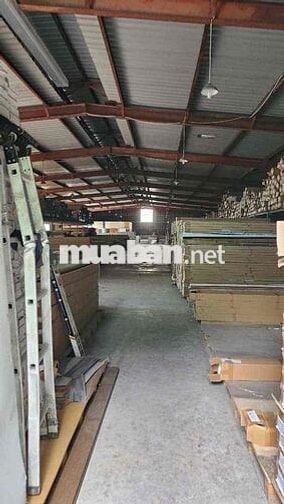 Kho xưởng 1500m2 - đường cont 40F ko cấm giờ - PCCC Vách Tường