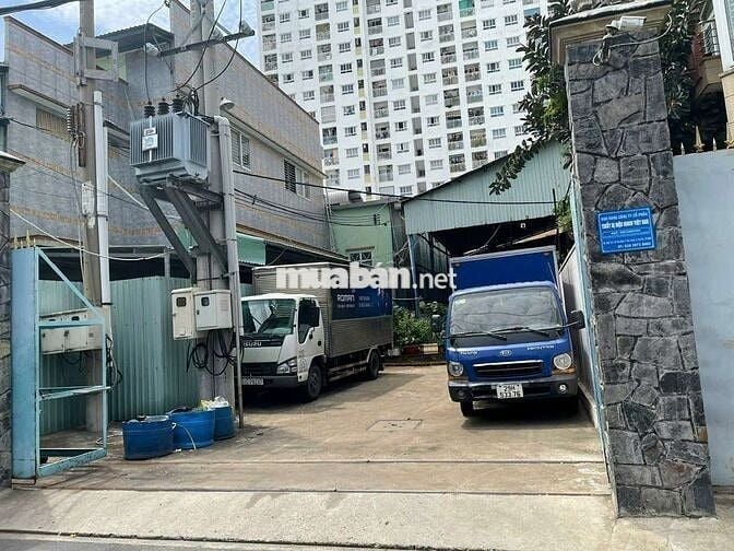 Kho,xương đường lũy bán bích .Dt 580m2 đúc 1 lầu giá 50tr