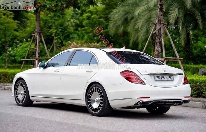 Mercedes S450 L2017 màu trắng nội thất đen