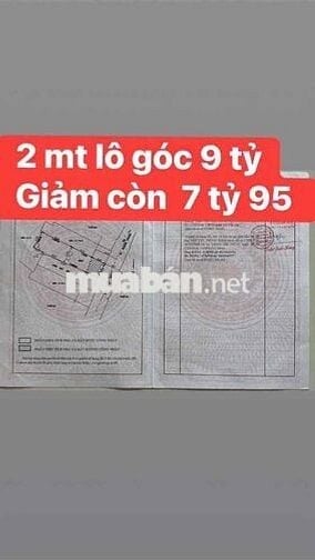 CHÍNH CHỦ BÁN NHÀ 2 MT LÔ GÓC QT P11 .7 TỶ 95