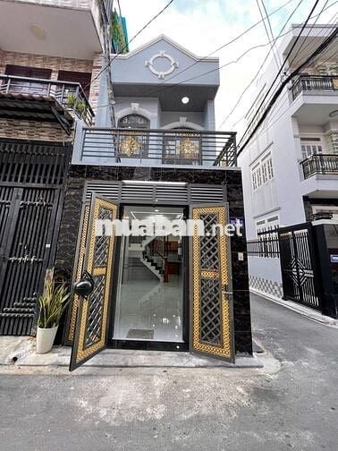 Nhà mới xây Tân Thới Hiệp 21 Quận 12 4x12