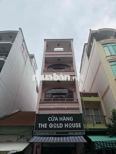 CHO THUÊ NHÀ MẶT TIỀN NGUYỄN CĂN KÝ HOÀ Q5 4*25