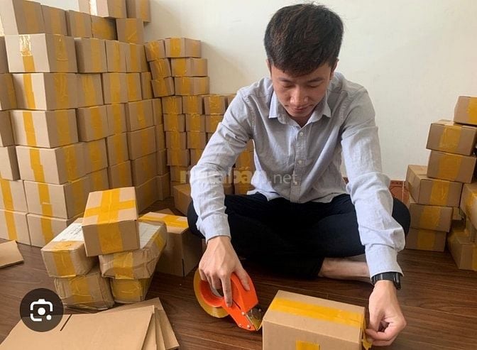 CẦN TUYỂN GẤP 2 NHÂN VIÊN ĐÓNG GÓI DÁN TEM LÀM GIỜ HÀNH CHÁNH