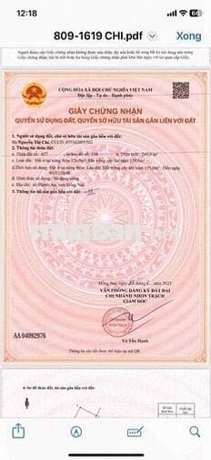 Bán gấp nhà mặt tiền đường Hùng Vương , Nhơn Trạch
