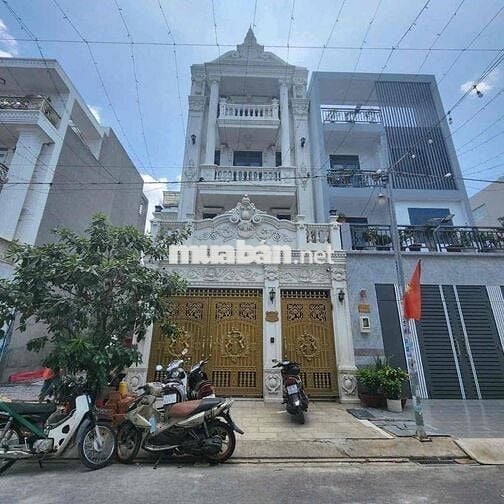 nhà 6x15m 1 hầm 4 lầu có 5 phong ngủ 5wc sân thượng