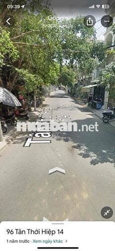 CHO THUÊ MẶT BẰNG KINH DOANH 60m2– TÂN THỚI HIỆP 14, Q.12