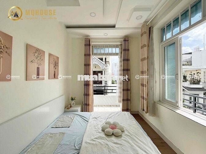 1PN ban công, tách bếp, máy giặt riêng, full nội thất, ngay K300