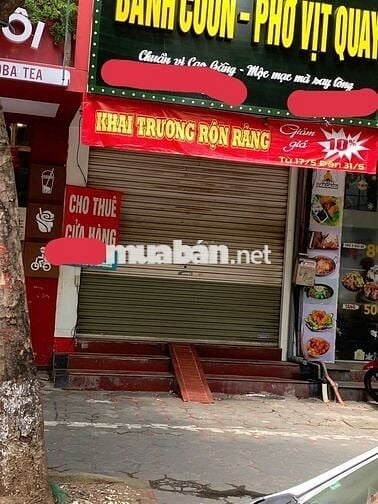 🏢 Cho thuê MBKD Nguyễn Phong Sắc – Tầng 1 | 70m² – 22tr (Làm hàng ăn)