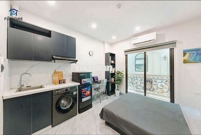 TRỐNG PHÒNG STUDIO FULL NỘI THẤT MÁY GIẶT RIÊNG NGAY NGÃ TƯ MAI DỊCH