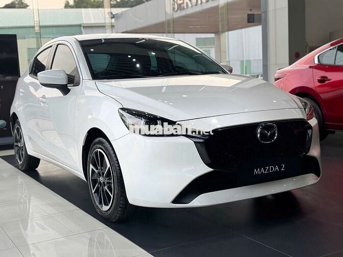 Mazda 2 2024 Sport Luxury trắng ưu đãi HOT