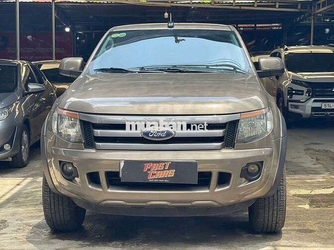 Ford Ranger XLS 2014 2.2AT,máy dầu,1 cầu,màu nâu