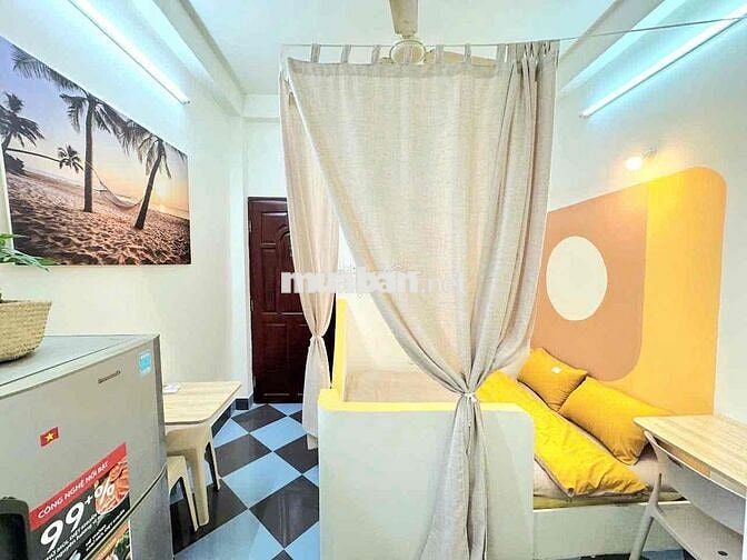 ✨TRỐNG SẴN SIÊU PHẨM STUDIO FULL NỘI THẤT MỚI TỪ A-Z🔥 GẦN CHỢ BẾN
