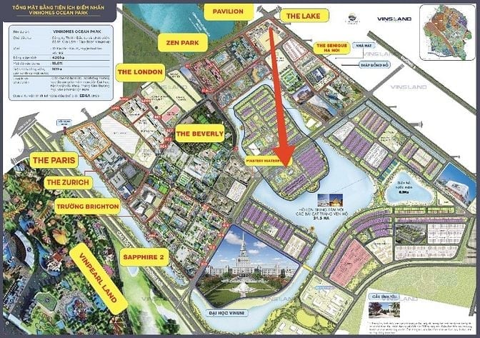 Chuyển nhượng căn 1 ngủ U38A 24.18 Masteri Lakeside L3, Ocean Park 1