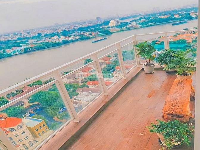 Bán Căn hộ tại River Garden Thảo Điền gồm 3 phòng ngủ view sông 150m2