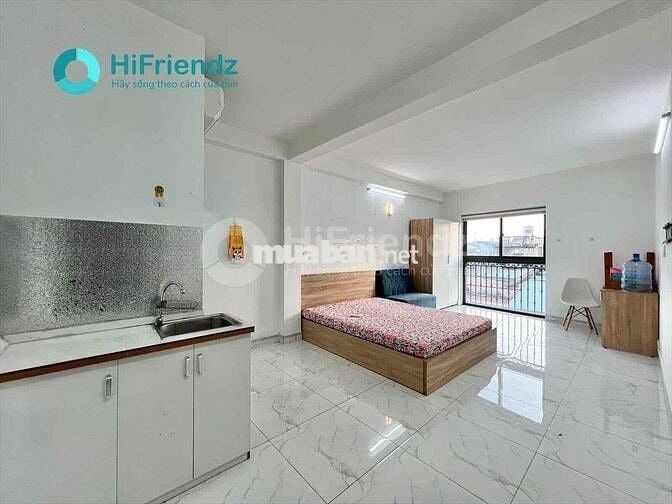 Studio Cửa Sổ Trời Rộng 30m2 Full Nội Thất Ngay Mặt Tiền Quang Trung