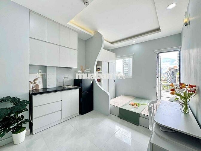 Cho Thuê Studio Bancol Thang Máy Gần NowZone ngay Nguyễn Văn Cừ Quận 1