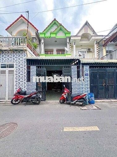BÁN NHÀ 1 TRỆT 1 Lầu - MẠT TIỀN  ĐƯỜNG NHỰA THÔNG THOÁNG