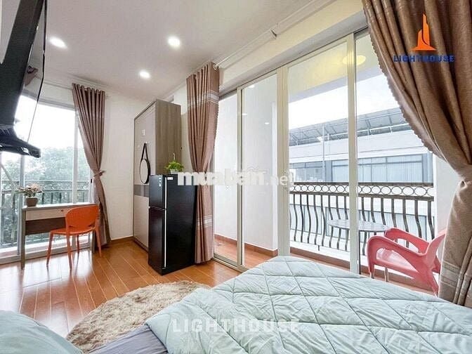 1PN + BAN CÔNG 2 MẶT + FULL NỘI THẤT