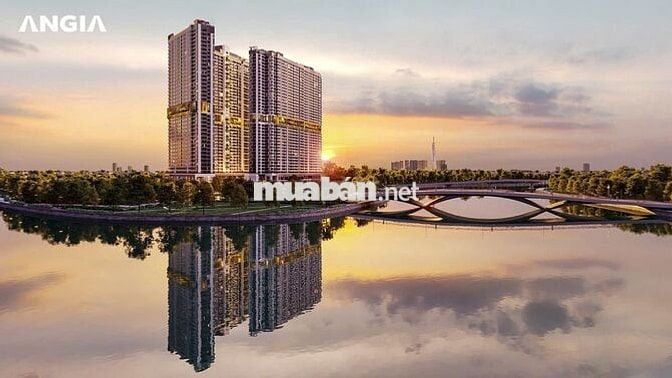 Căn hộ 65.1 m2, 2PN + 2WC , THE GIÓ RIVERSIDE Phường Đông Hoà, TP.HCM