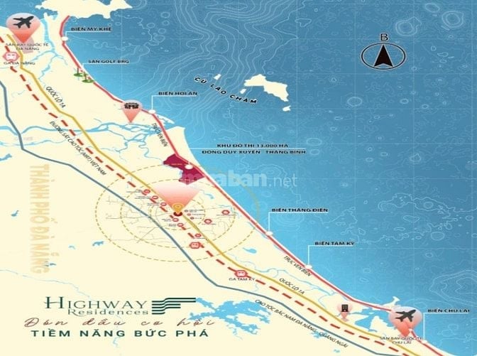 BÁN ĐẤT NỀN DỰ ÁN HIGHWAY RESIDENCE (BÌNH AN) – VỊ TRÍ ĐẸP - PHÁP LÝ C