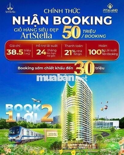 Căn 1PN+ thanh toán 9.9 tr/tháng. BIDV cho Vay ân hạn Gốc lãi 24 tháng