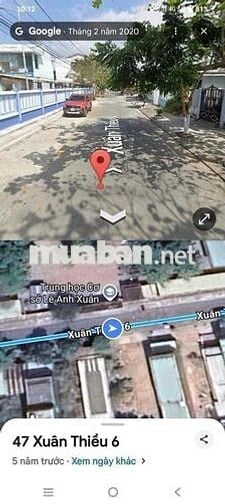 Bán đất MT Xuân Thiều 6 sát biển