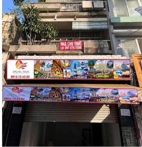 Cho thuê mặt bằng 1A SƯƠNG NGUYÊT ÁNH PHUÒNG bến thành quận 1