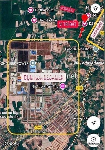 Đất nền F0 tại trung tâm thị xã Chơn Thành