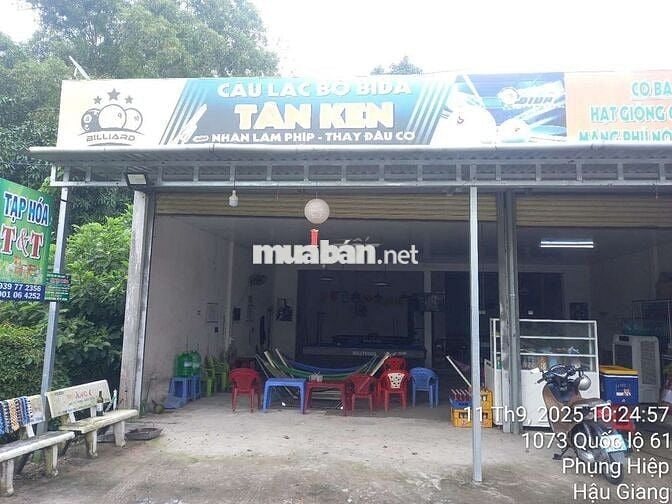 Vợ Sinh cần cho thuê CLB bida 5 bàn và nhà ở