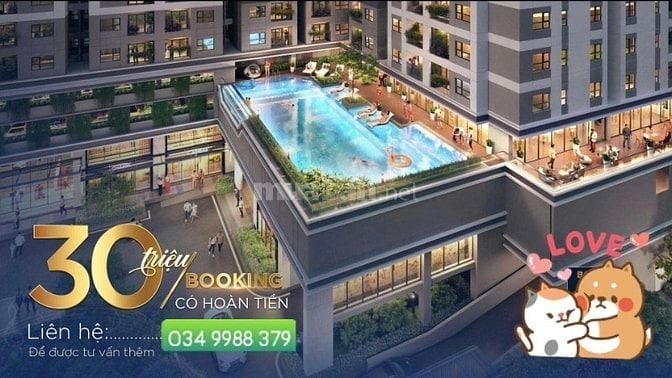 CĂN HỘ ĐẲNG CẤP GẦN BV QUỐC TẾ HẠNH PHÚC CHỈ 300TR