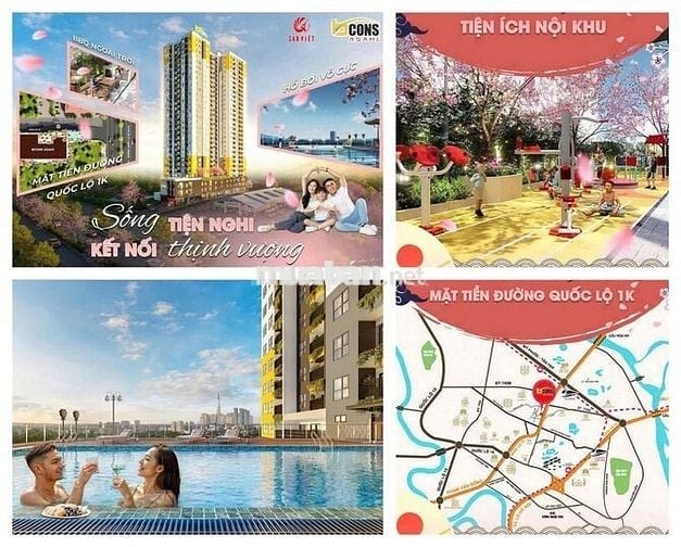 CHỈ 300 Triệu SỠ HỮU CĂN HỘ BCONS ASAHI - PHONG CÁCH NHẬT BẢN