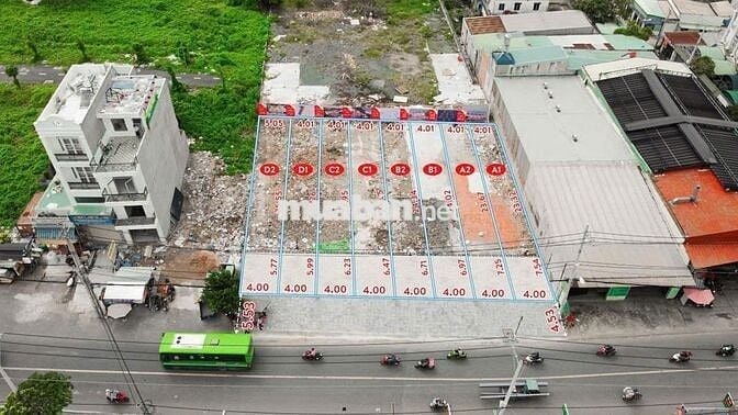 BÁN LÔ ĐẤT NGAY MẶT TIỀN HÀ HUY GIÁP CHỈ 70m2 chỉ với 67tr/ 1m2