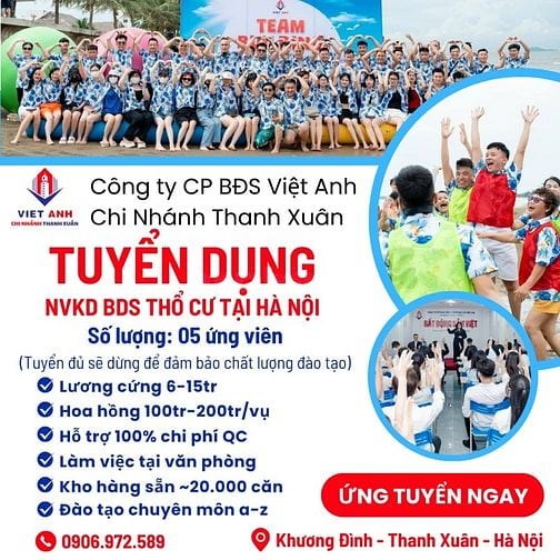 Nhân viên kinh doanh bất động sản