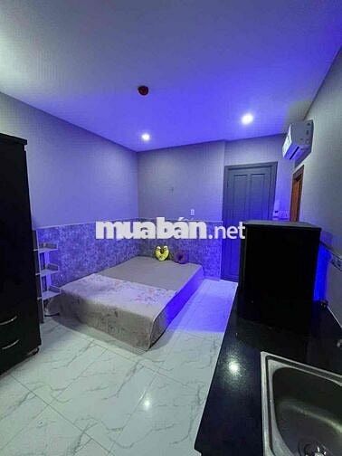 STUDIO GIÁ RẺ SÁT QUẬN 5 FULL NỘI THẤT, THANG MÁY, BANCOL SIÊU NGON