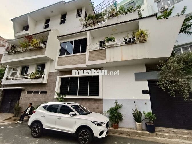 Hẻm VIP 9m. Nơ Tr Long. F7. Bình thạnh. DT: 13x7,5m. 4 tần giá 14,8tỷ