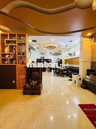 BÁN NHÀ MẶT TIỀN TRẦN VĂN GIÀU. 6 x 22M. 4 TẦNG. MỚI. 5 PN.  GIÁP AEON