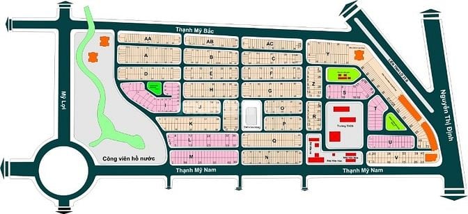 Bán đất khu dân cư số 1.Phường thạnh mỹ lợi.Quận 2.DT 5x22m(110m2)