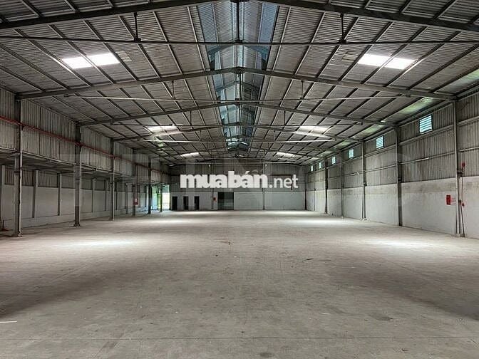 Kho xưởng 1.200m² có PCCC và điện 3 pha, đường Quốc Lộ 91B