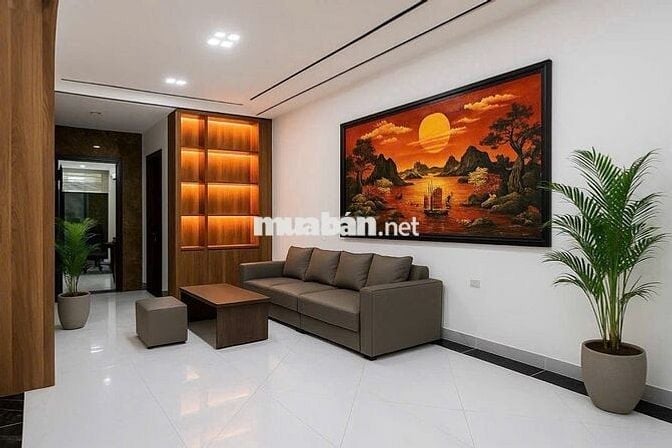 NHÀ MỚI ĐẸP XUÂN THUỶ-CẦU GIẤY-35M-7 TẦNG THANG MÁY-NGÕ THÔNG -GẦN PHỐ