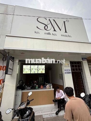 Về quê cần sang lại quán trà sữa