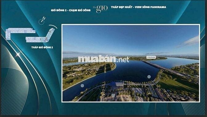 THE GIÓ ĐÔNG 2 – VIEW SÔNG, ĐẲNG CẤP THƯỢNG LƯU