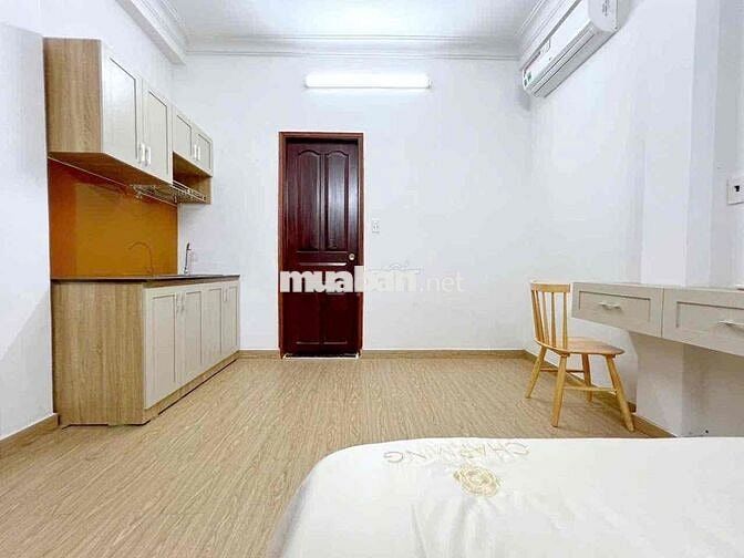 khu sân bay- Studio- 25m2 - Full Nội Thất - Cửu Long - Cv Gia Định