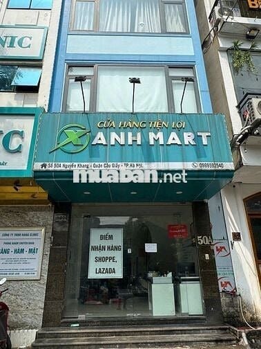 CHính CHủ Cần CHo Thuê MBKD Tại Mặt Phố Nguyễn Khang 35m x 2 Tầng 15tr