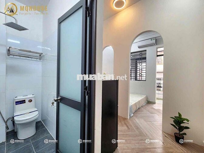 Cho thuê căn hộ ban công/cửa sổ - tách bếp - full nội thất - Đầm Sen