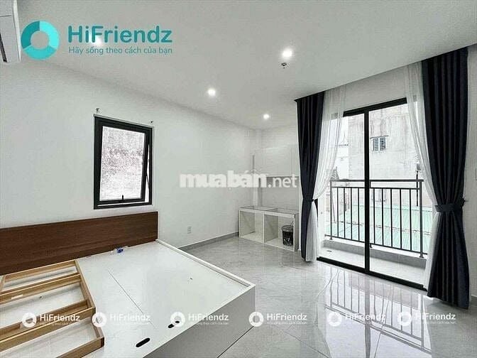 STUDIO FULL NỘI THẤT MÁY GIẶT RIÊNG MỚI XÂY GẦN NTTU Quận 12