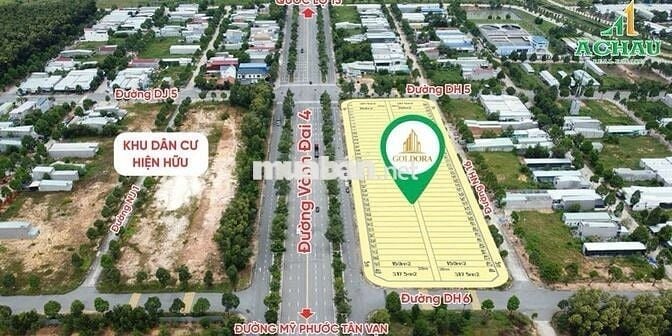 Đất mặt tiền đường 74m Vành Đai 4 - sổ sẵn công chứng ngay