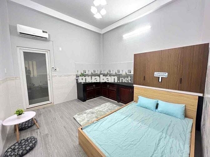 PHÒNG FULL NỘI THẤT BẾP RỘNG 15M2 Ở QUANG TRUNG, PHAN HUY ÍCH, CHỢ CẦU
