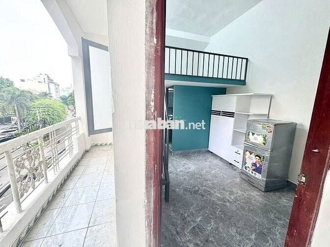 CHO THUÊ PHÒNG CÓ GÁC FULL NỘI THẤT, BAN CÔNG NGAY CÔNG VIÊN GIA ĐỊNH
